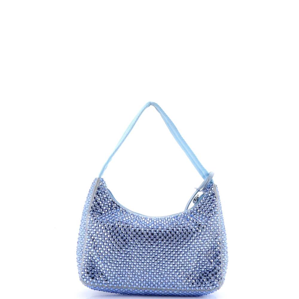 Prada Re-Edition Hobo Crystal #233286P21B - Picture 3 of 7